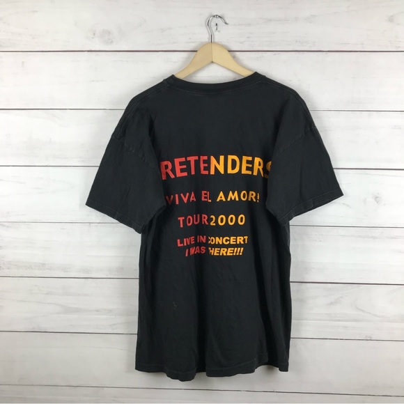 RARE Vintage 2000 Pretenders Band Tour T-Shirt - Picture 2 of 5